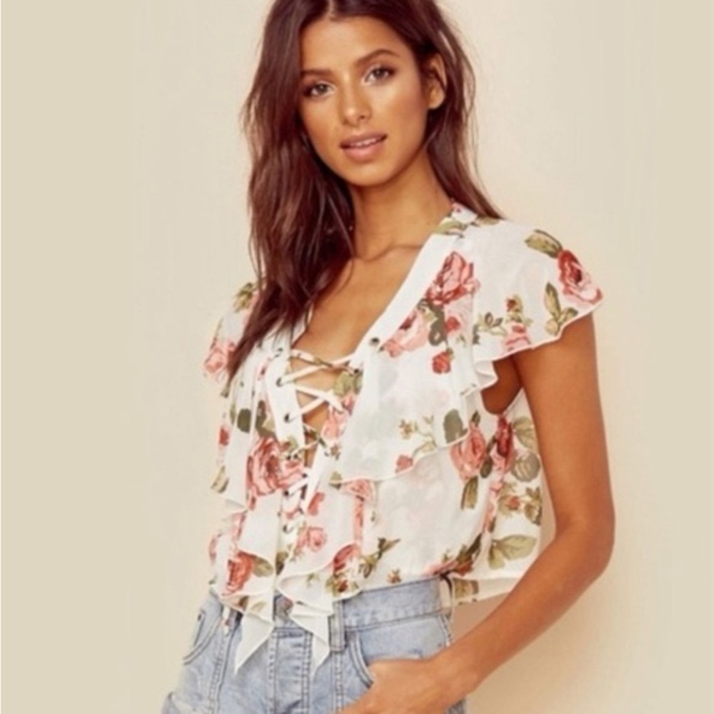 Show Me Your Mumu floral top